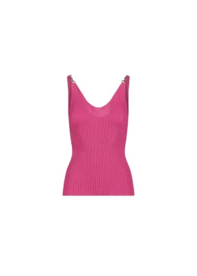 Top in maglia lurex