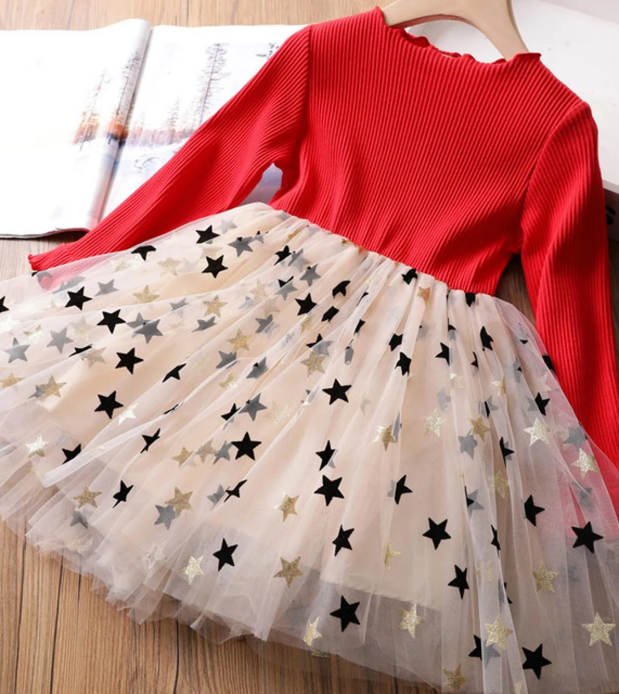 Tutu Fluffy Kid Abiti Vestiti per ragazze Festa Principessa Compleanno Bambini 6 anni Abbigliamento Abiti bambina Abito bambino
