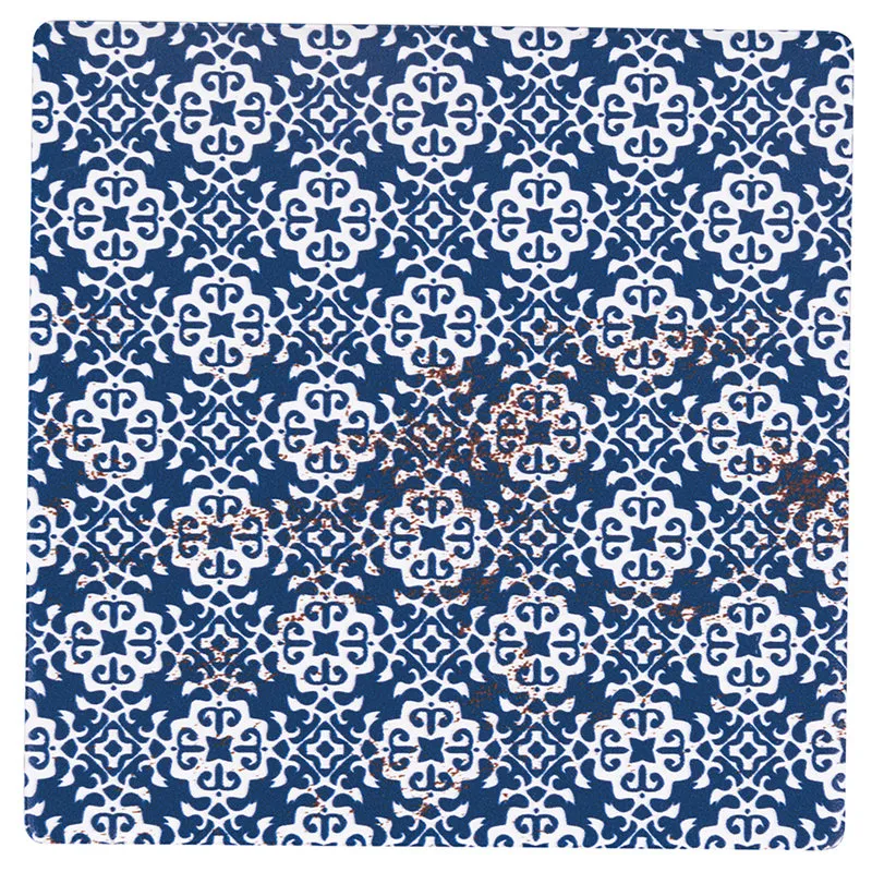 Villa D'Este Home Tivoli 1996 Set 6 mattonelline decorative multiuso 10x10 in ceramica, fondo in sughero, Kasbah